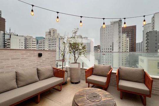 Varanda de apartamento à venda com 4 quartos, 207m² em Paraíso, São Paulo