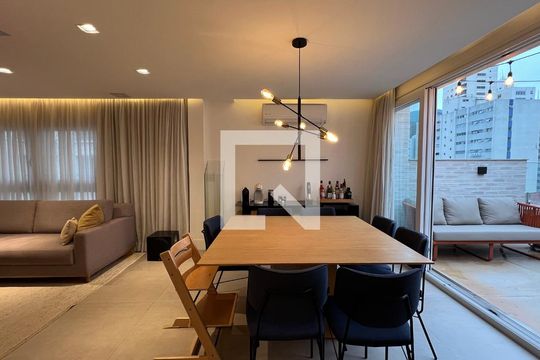 Sala de Jantar de apartamento à venda com 4 quartos, 207m² em Paraíso, São Paulo
