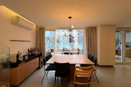 Sala de Jantar de apartamento à venda com 4 quartos, 207m² em Paraíso, São Paulo