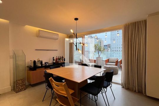 Sala de Jantar de apartamento à venda com 4 quartos, 207m² em Paraíso, São Paulo