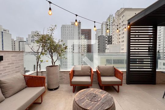 Varanda de apartamento à venda com 4 quartos, 207m² em Paraíso, São Paulo