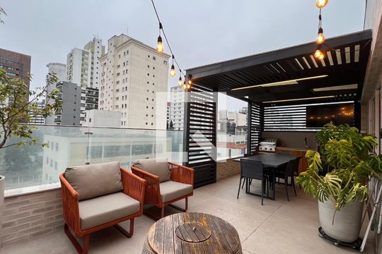 Varanda de apartamento à venda com 4 quartos, 207m² em Paraíso, São Paulo