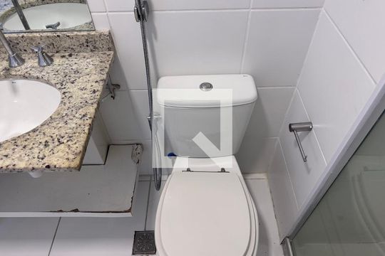 Suite 2 - Banheiro de apartamento à venda com 2 quartos, 112m² em Recreio dos Bandeirantes, Rio de Janeiro