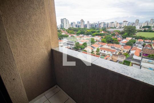 Varanda de apartamento para alugar com 1 quarto, 33m² em Brooklin, São Paulo
