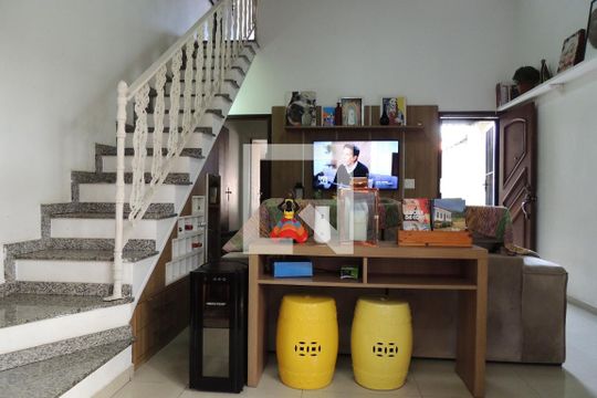 Sala 1 de casa de condomínio à venda com 2 quartos, 90m² em Taquara, Rio de Janeiro