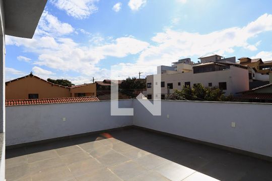 Terraço de apartamento à venda com 3 quartos, 112m² em Nova Vista, Belo Horizonte