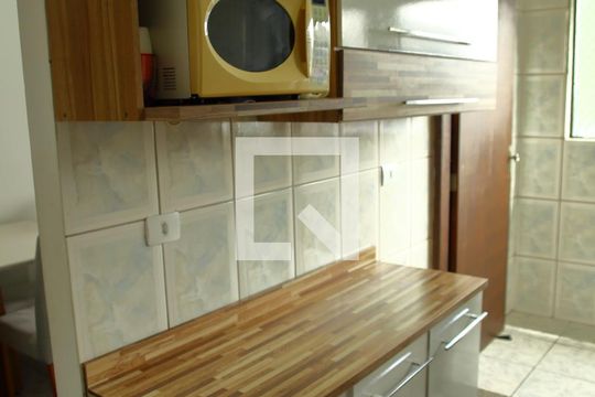 Cozinha de apartamento à venda com 1 quarto, 39m² em Centro, São Bernardo do Campo