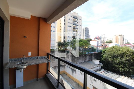 varanda de apartamento à venda com 2 quartos, 42m² em Carandiru, São Paulo