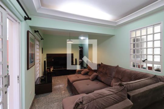 Sala de casa à venda com 4 quartos, 276m² em Jardim Bela Vista, Santo André
