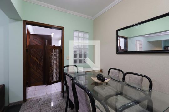 Sala de Jantar de casa à venda com 4 quartos, 276m² em Jardim Bela Vista, Santo André