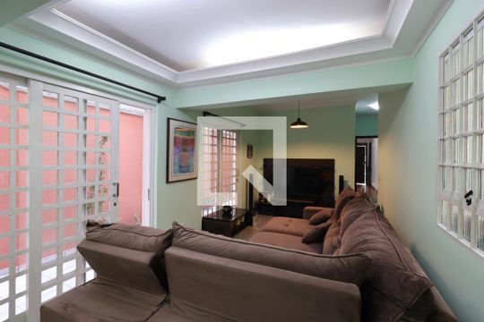 Sala de casa à venda com 4 quartos, 276m² em Jardim Bela Vista, Santo André