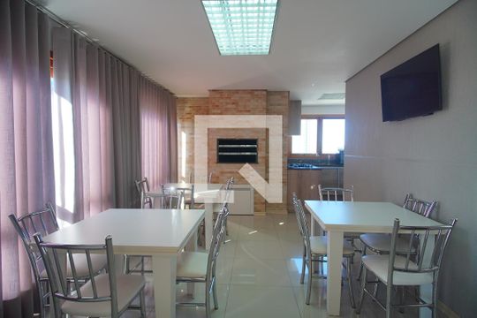 Área comum - Salão de festas de apartamento à venda com 2 quartos, 73m² em Centro, Novo Hamburgo