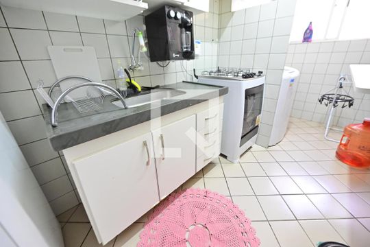 Cozinha de apartamento para alugar com 2 quartos, 67m² em Alto da Glória, Goiânia