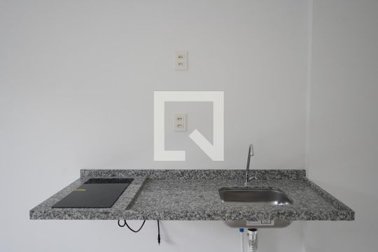 Cozinha de kitnet/studio à venda com 1 quarto, 24m² em Belenzinho, São Paulo