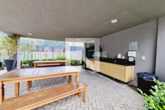 Área comum - Churrasqueira de apartamento à venda com 1 quarto, 41m² em Vila Andrade, São Paulo