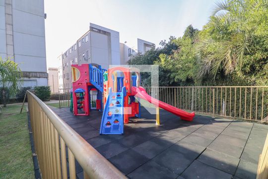 Área comum - Playground de apartamento à venda com 2 quartos, 47m² em Chácara das Pedras, Porto Alegre