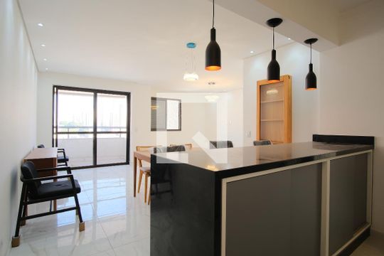 Sala de apartamento para alugar com 2 quartos, 82m² em Vila Gomes Cardim, São Paulo