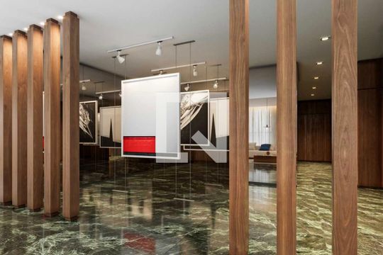 Área comum de kitnet/studio à venda com 1 quarto, 33m² em Pinheiros, São Paulo