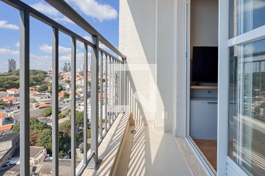 Varanda de apartamento à venda com 1 quarto, 27m² em Vila São José, São Paulo