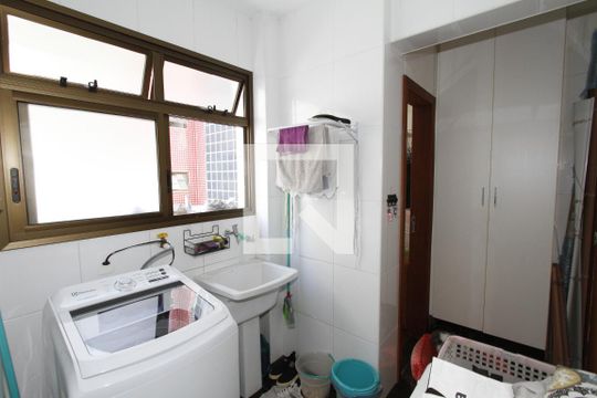Área de Serviço de apartamento à venda com 4 quartos, 144m² em Buritis, Belo Horizonte