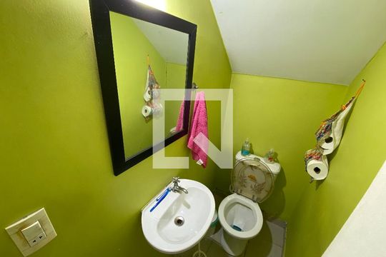 Lavabo da Sala de casa à venda com 3 quartos, 140m² em Cachambi, Rio de Janeiro
