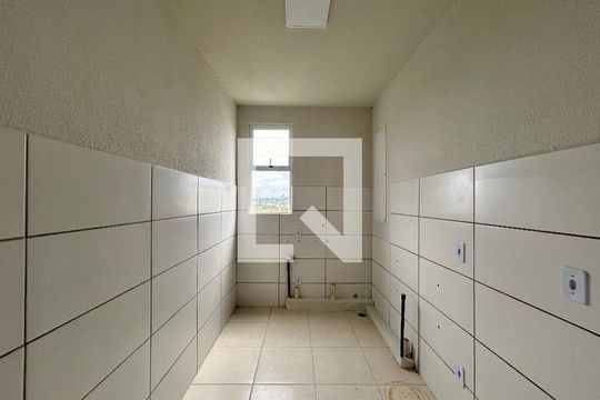Cozinha de apartamento à venda com 2 quartos, 47m² em Canudos, Novo Hamburgo