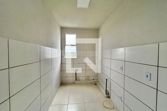 Cozinha de apartamento à venda com 2 quartos, 47m² em Canudos, Novo Hamburgo
