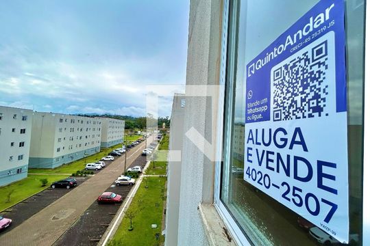 Placa de apartamento à venda com 2 quartos, 47m² em Canudos, Novo Hamburgo