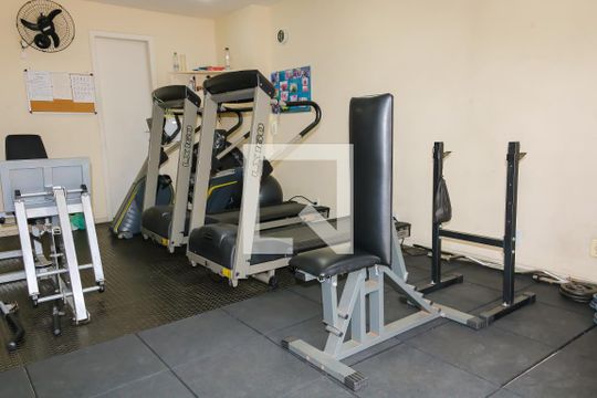 Área comum - Academia de apartamento para alugar com 3 quartos, 75m² em Méier, Rio de Janeiro