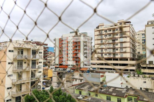 Varanda da Sala de apartamento para alugar com 3 quartos, 75m² em Méier, Rio de Janeiro