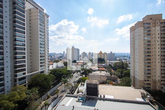 Vista da Varanda gourmet de apartamento à venda com 3 quartos, 93m² em Campestre, Santo André