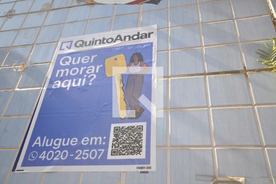 Placa  de casa para alugar com 1 quarto, 45m² em Vila Gustavo, São Paulo