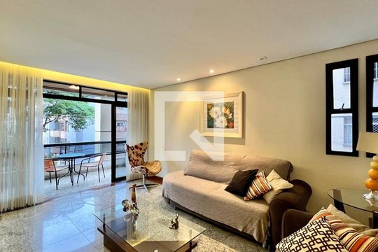 Sala de apartamento à venda com 4 quartos, 240m² em Buritis, Belo Horizonte