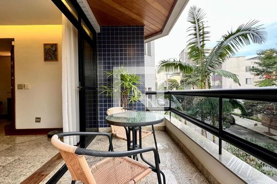 Varanda da Sala de apartamento à venda com 4 quartos, 240m² em Buritis, Belo Horizonte