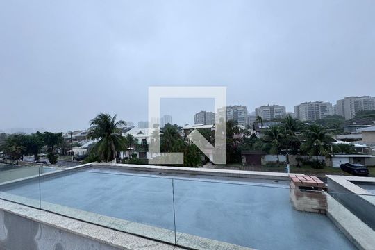 Terraço de casa de condomínio para alugar com 5 quartos, 510m² em Barra da Tijuca, Rio de Janeiro
