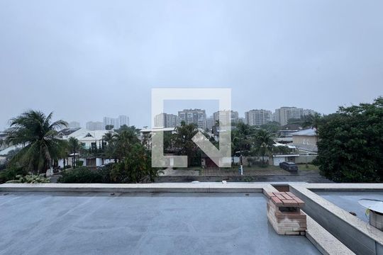 Terraço de casa de condomínio para alugar com 5 quartos, 510m² em Barra da Tijuca, Rio de Janeiro