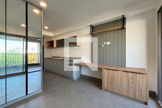 Studio de kitnet/studio para alugar com 1 quarto, 29m² em Indianópolis, São Paulo