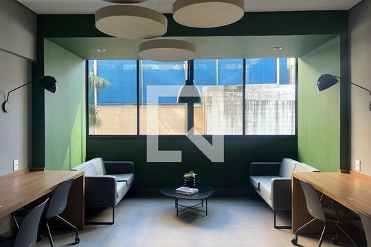 Área comum de kitnet/studio à venda com 1 quarto, 27m² em  Água Branca , São Paulo