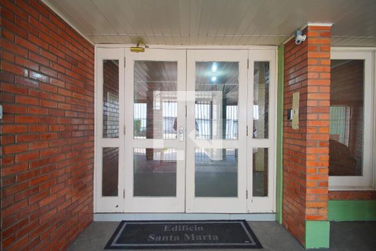 Hall de entrada de apartamento à venda com 1 quarto, 45m² em Centro, São Leopoldo