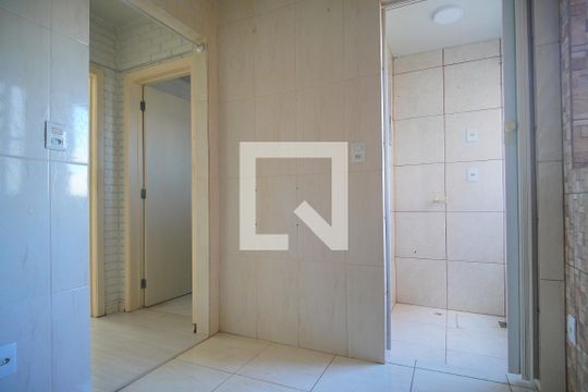 Cozinha de apartamento à venda com 1 quarto, 45m² em Centro, São Leopoldo
