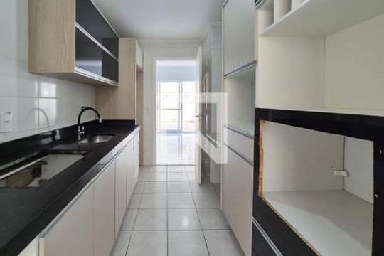 Cozinha - Armários de casa de condomínio para alugar com 3 quartos, 97m² em Vila Jerusalem, São Bernardo do Campo