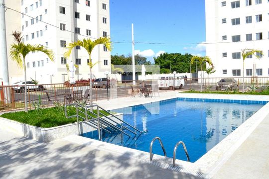 Área comum - Piscina de apartamento para alugar com 2 quartos, 41m² em São Gabriel, Belo Horizonte