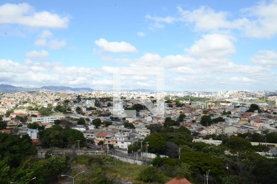 Vista do Quarto 2 de apartamento para alugar com 2 quartos, 41m² em São Gabriel, Belo Horizonte