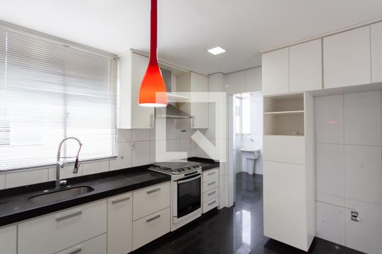 Cozinha de apartamento para alugar com 4 quartos, 257m² em Dona Clara, Belo Horizonte
