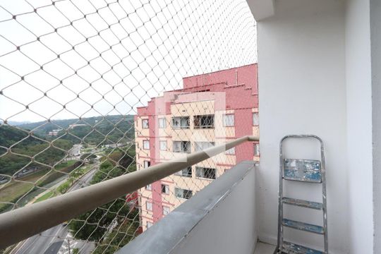 Varanda de apartamento à venda com 2 quartos, 54m² em Jardim Colina, São Paulo