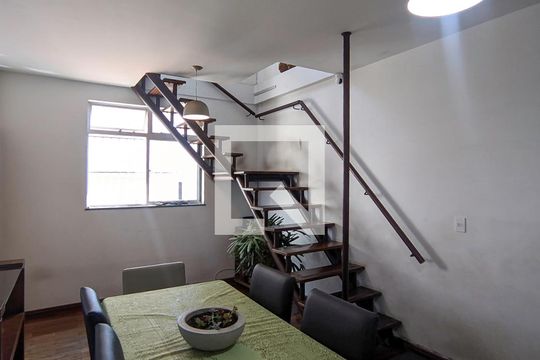 Sala de apartamento à venda com 4 quartos, 170m² em Palmares, Belo Horizonte