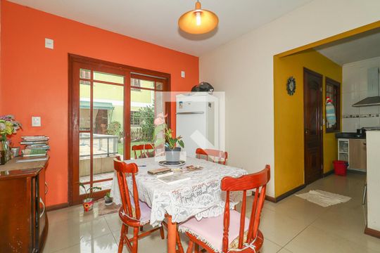 Sala de Jantar de casa para alugar com 4 quartos, 238m² em Jardim Itu, Porto Alegre
