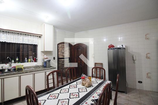 Cozinha de casa para alugar com 4 quartos, 217m² em Vila Caminho do Mar, São Bernardo do Campo