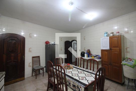 Cozinha de casa para alugar com 4 quartos, 217m² em Vila Caminho do Mar, São Bernardo do Campo