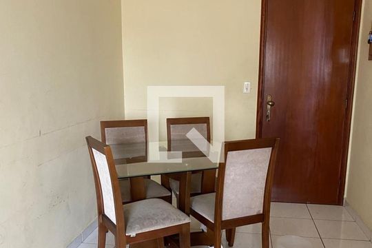 Sala de apartamento para alugar com 1 quarto, 62m² em Aviação, Praia Grande